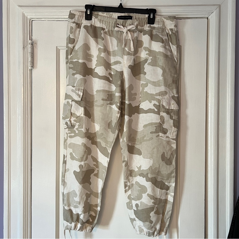 Anthropologie Camouflage Cargo Pants - Picture 2 of 11